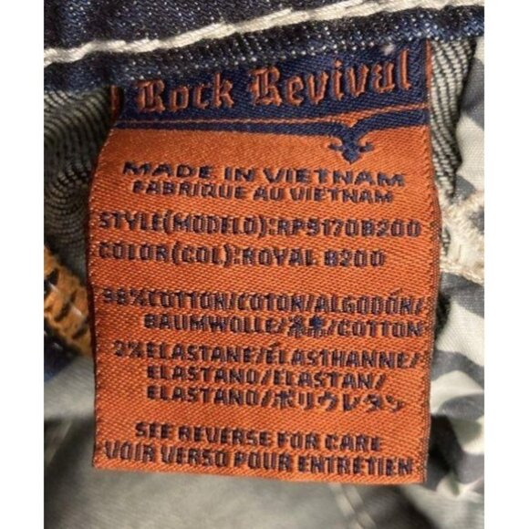 Rock Revival Women's Bootcut Jeans Size 28 - Picture 7 of 8